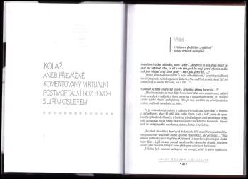 Luboš Y Koláček: Hravý šoumen Jiří Císler