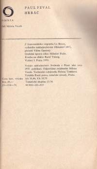 Paul Féval: Hrbáč