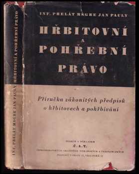 Hřbitovní a pohřební právo