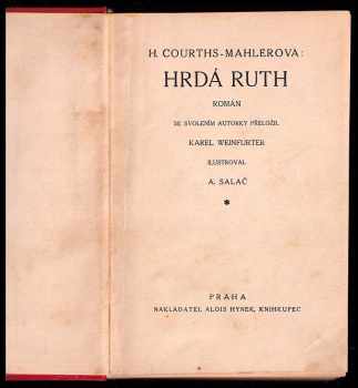 Hedwig Courths-Mahler: Hrdá Ruth