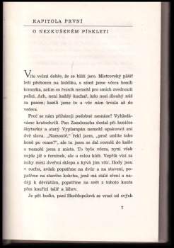 Vladislav Vančura: Hrdelní pře, anebo, Přísloví