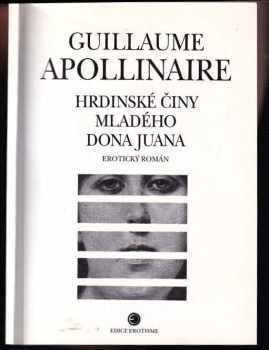 Guillaume Apollinaire: Hrdinské činy mladého dona Juana