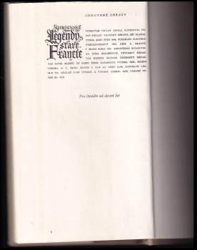 Václav Cibula: Hrdinské legendy staré Francie