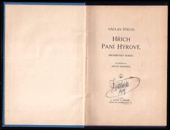 Václav Štech: Hřích paní Hýrové