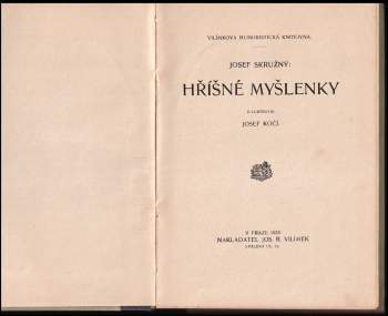 Josef Skružný: Hříšné myšlenky