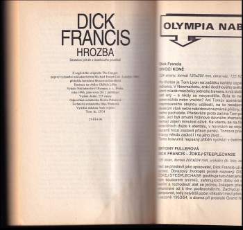 Dick Francis: Hrozba