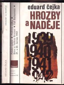 Eduard Čejka: Hrozby a naděje