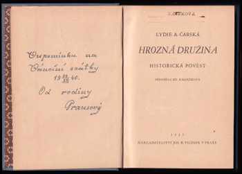 Lidija Aleksejevna Čarskaja: Hrozná družina - Historická pověst