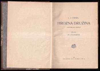 Lidija Aleksejevna Čarskaja: Hrozná družina