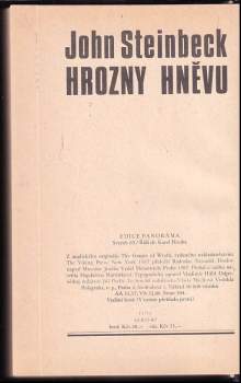 John Steinbeck: Hrozny hněvu