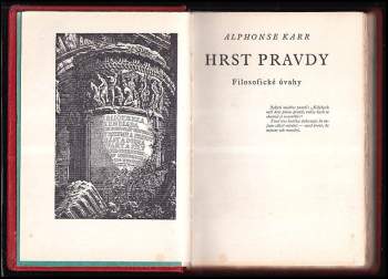 Alphonse Karr: Hrst pravdy