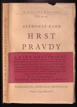 Alphonse Karr: Hrst pravdy