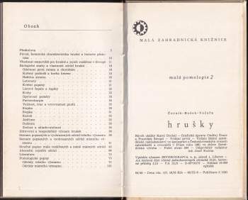 Ludvík Večeřa: Hrušky