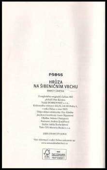 Darcy Coates: Hrůza na Šibeničním vrchu