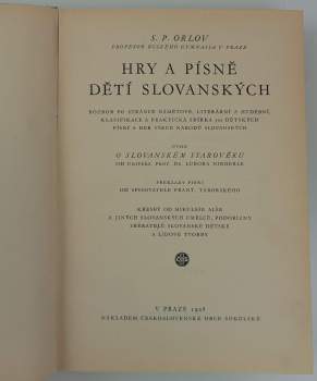 S. P Orlov: Hry a písně dětí slovanských