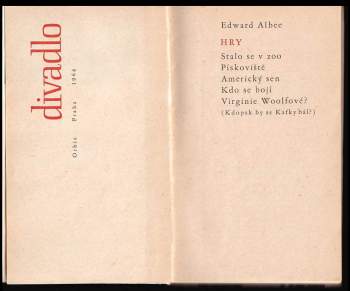 Edward Albee: Stalo se v Zoo, Kdo se bojí Virginie Woolfové, Pískoviště, Americký sen