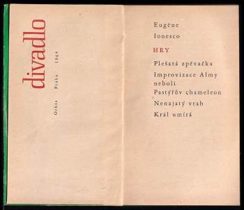Eugene Ionesco: Hry