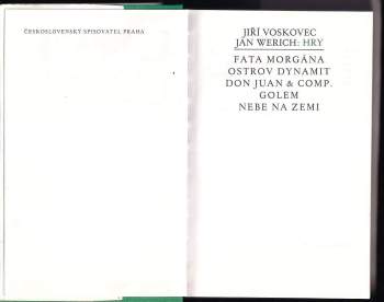 Jan Werich: Hry Osvobozeného divadla 3