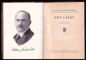 Otakar Auředníček: Hry lásky
