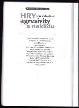 Zdeněk Šimanovský: Hry pro zvládání agresivity a neklidu
