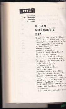 William Shakespeare: Hry