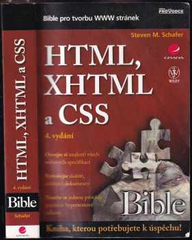 Steven M Schafer: HTML, XHTML a CSS