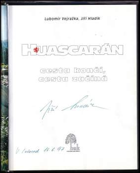 Lubomír Vejražka: Huascarán