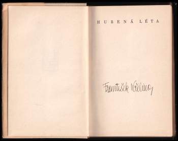 František Křelina: Hubená léta