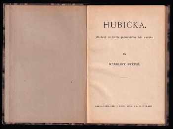 Karolina Světlá: Hubička