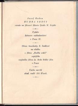 Josef Roden: Hudba srdcí