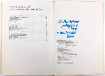 Libuše Kurková: Hudebně pohybové hry v mateřské škole