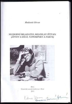 Radomír Ištvan: Hudební skladatel Miloslav Ištvan