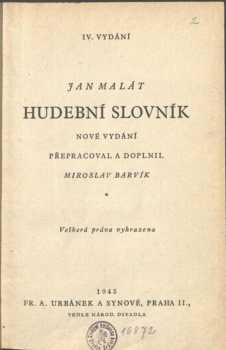 Hudební slovník