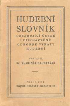Hudební slovník