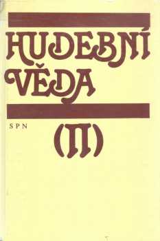 Hudební věda