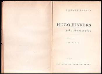 Richard Blunck: Hugo Junkers