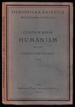 Humanism - Curtis W Reese (1929, Unie) - ID: 465604