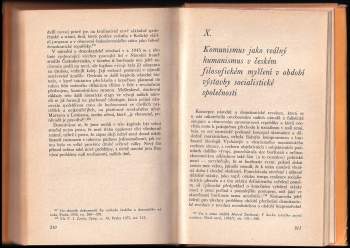 Jiří Loukotka: Humanismus v naší filosofické tradici a dnešek