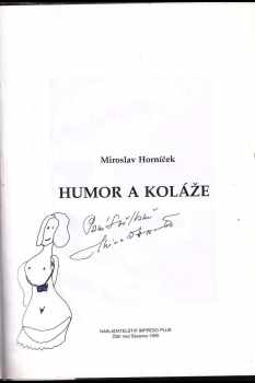 Miroslav Horníček: Humor a koláže