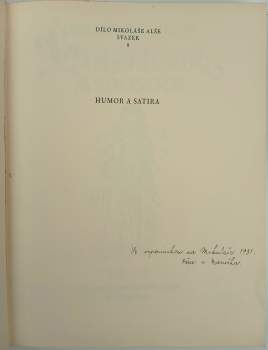 Mikoláš Aleš: Humor a satira