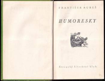 František Jaromír Rubeš: Humoresky