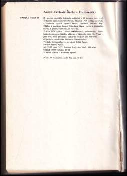 Anton Pavlovič Čechov: Humoresky