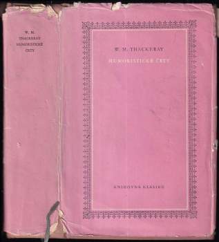 Humoristické črty : Oxford Thackeray