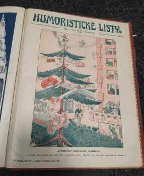 Josef Richard Vilímek: Humoristické listy - 70 let humoru a satiry - Jubilejní 70. ročník - čísla 1 - 52 - KOMPLETNÍ ROČNÍK