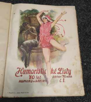 Josef Richard Vilímek: Humoristické listy - 70 let humoru a satiry - Jubilejní 70. ročník - čísla 1 - 52 - KOMPLETNÍ ROČNÍK