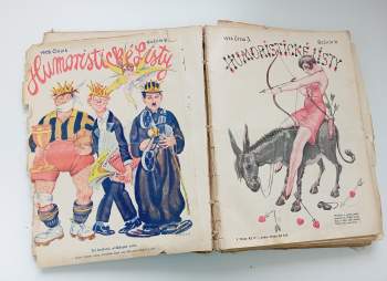 Josef Richard Vilímek: Humoristické listy - 70 let humoru a satiry - Jubilejní 70. ročník - čísla 1 - 52 - KOMPLETNÍ ROČNÍK