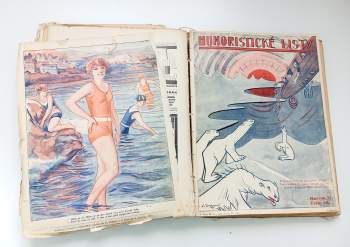 Josef Richard Vilímek: Humoristické listy - 70 let humoru a satiry - Jubilejní 70. ročník - čísla 1 - 52 - KOMPLETNÍ ROČNÍK