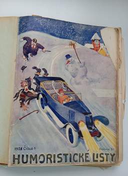 Josef Richard Vilímek: Humoristické listy - 70 let humoru a satiry - Jubilejní 70. ročník - čísla 1 - 52 - KOMPLETNÍ ROČNÍK