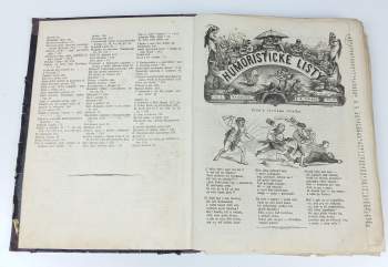 Josef Richard Vilímek: Humoristické listy - politicko - satyristický týdenník - ročník IV. - čísla 1, 8, 9, 12, 13 až 39, 41 až 52