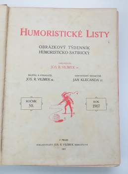 Jan Klecanda: Humoristické listy - ročník 50. - čísla 1 - 52